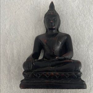 Black Buddha Figurine